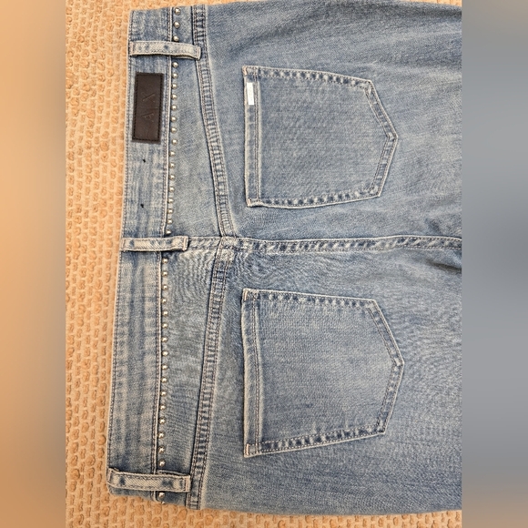 ARMANI EXCHANGE WOMEN'S J19 SUPER-SKINNY SIDE SLIT JEANS SIZE 31 - Picture 14 of 14